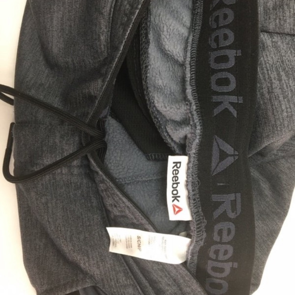 Reebok Men’s Jogger Pants Charcoal Size Small